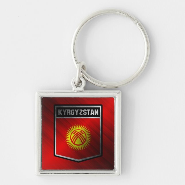 Kyrgyzstan Keychain (Front)