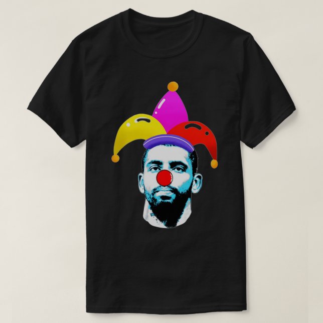 Kyrie Clown Kyrie Irving Clown Match retro TShirt (Design Front)