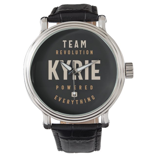 Kyrie Personalized Name - Funny Kyrie  Watch (Front)