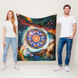 Kyron Orbz Fleece Blanket