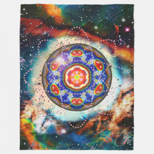 Kyron Orbz Fleece Blanket
