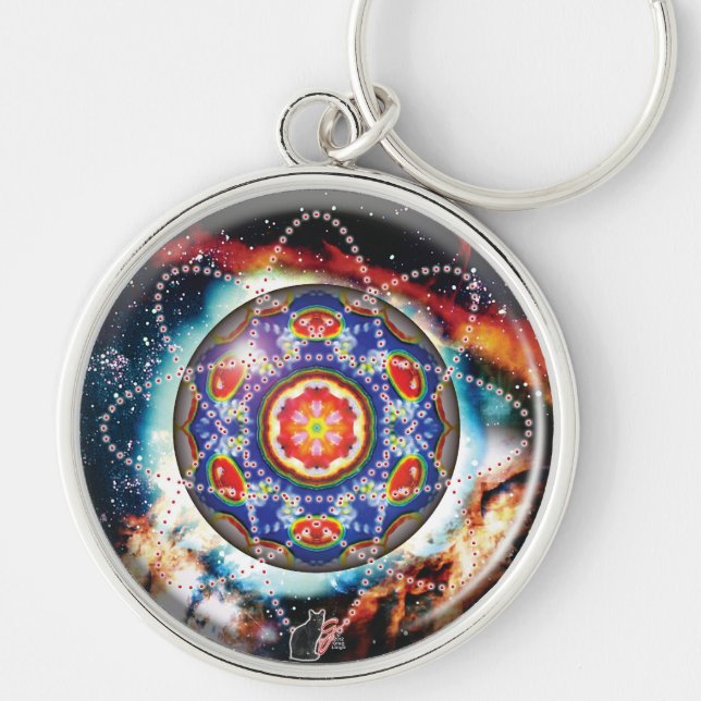 Kyron Orbz Kaleid Keychain (Front)