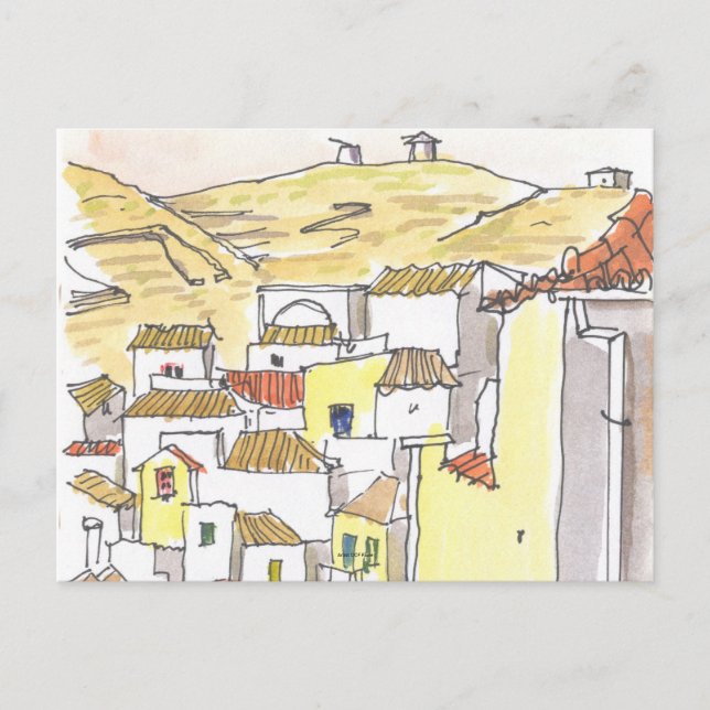 Kythnos Greece Postcard (Front)