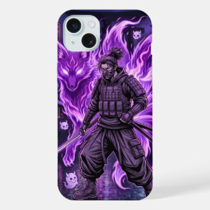 Kyubi Cyber-Samurai iPhone 15 Plus Case
