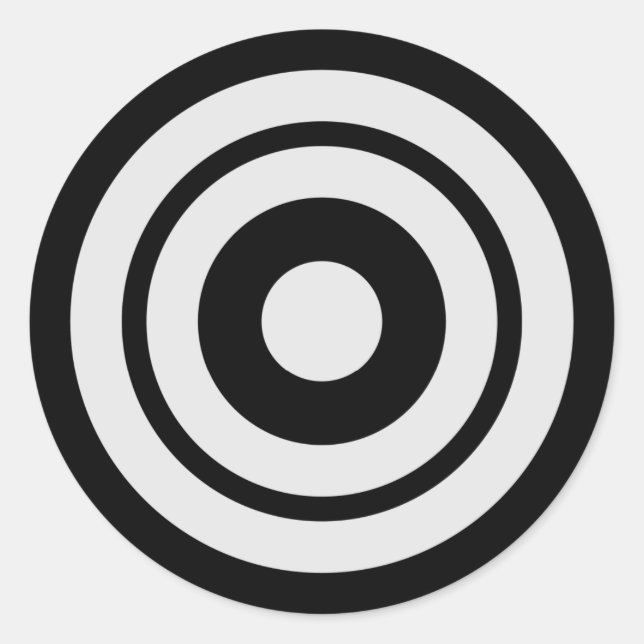 Kyudo Classic Round Sticker (Front)