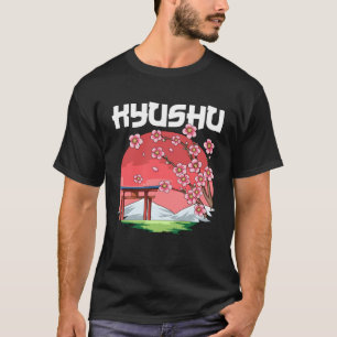 Kyushu Kyokujitsuki Sakura Japan T-Shirt