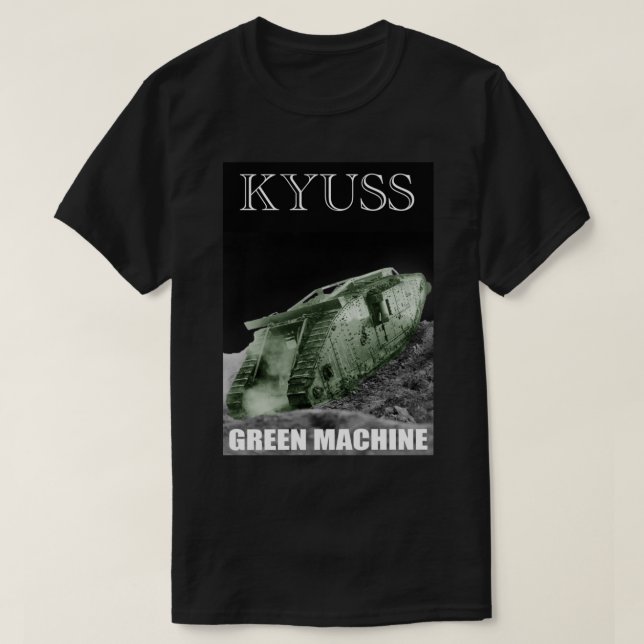 Kyuss Green machine   T-Shirt (Design Front)