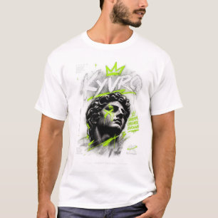 KYVRO Neon Graffiti Streetwear T-Shirt