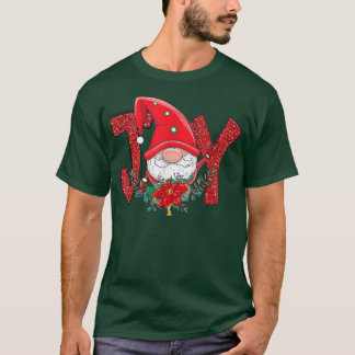 kYw5 Joys Gnome Christmas Merry Xmas Vibes Kids De T-Shirt