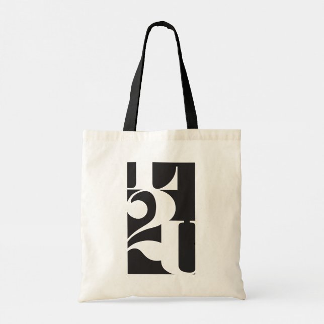 L2U TOTE Canvas 1b Bag (Back)