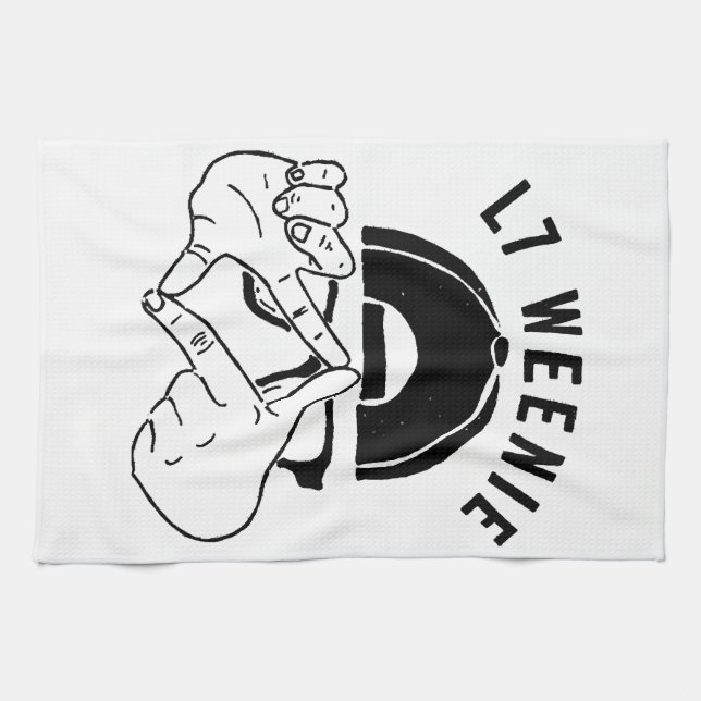 L7 Weenie Kitchen Towel (Horizontal)