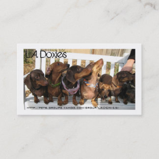 L.A.Doxies [Rufus] Business Card