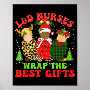 L&d Labor And Delivery Nurses Wrap The Baby Gi Poster