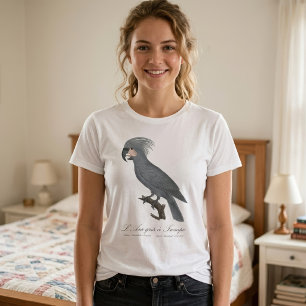 L’Ara gris à Trompe / Grey Palm Cockatoo  T-Shirt