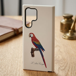 L' Ara Macao / Scarlet Macaw  Samsung Galaxy Case