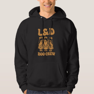 L&D Boo Crew Funny Labour & Delivery Nurse Squad H Hoodie