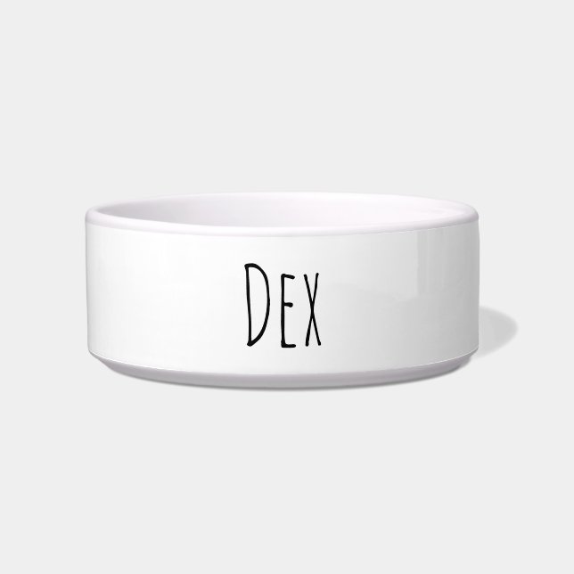 L & D Exclusive Personalized Pet Bowl - M (Front)