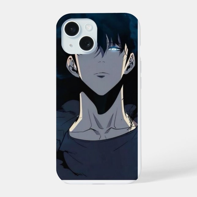 l dark-themed character iPhone 15 case (Back)