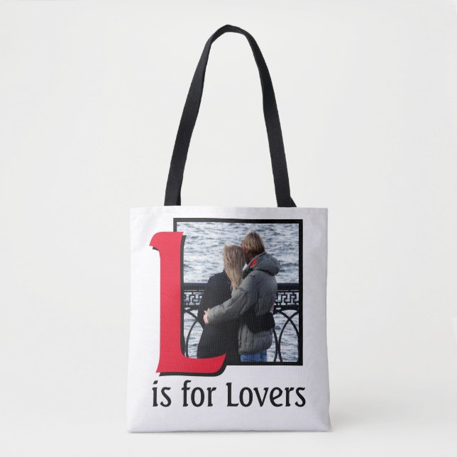 L for Lovers Tote Bag (Front)