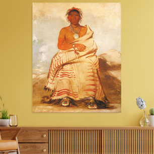 L’har-E-Tar-Rúshe, Ill-Natured Man, a Skidi Canvas Print