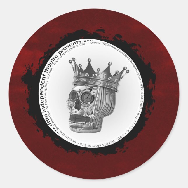 l.i.t. hamlet/R&G logo stickers (Front)