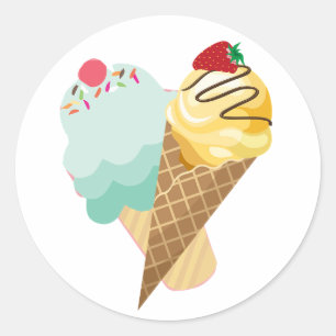 l Ice Cream Stickers