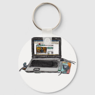 L is for Laptop Keychain