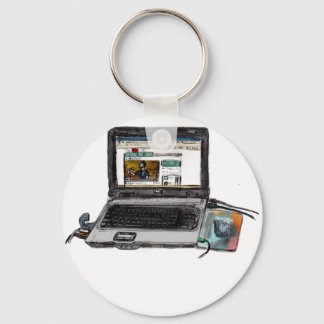 L is for Laptop Keychain