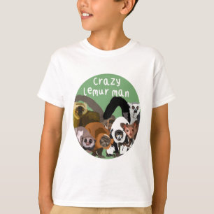 L is for Lemur Man T-Shirt