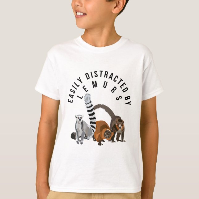 L is for Lemur T-Shirt (Front)