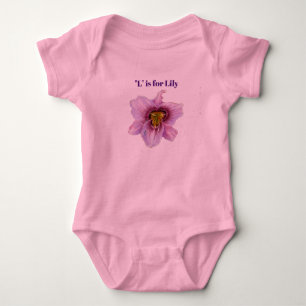 "L" is for Lily Baby Bodysuit
