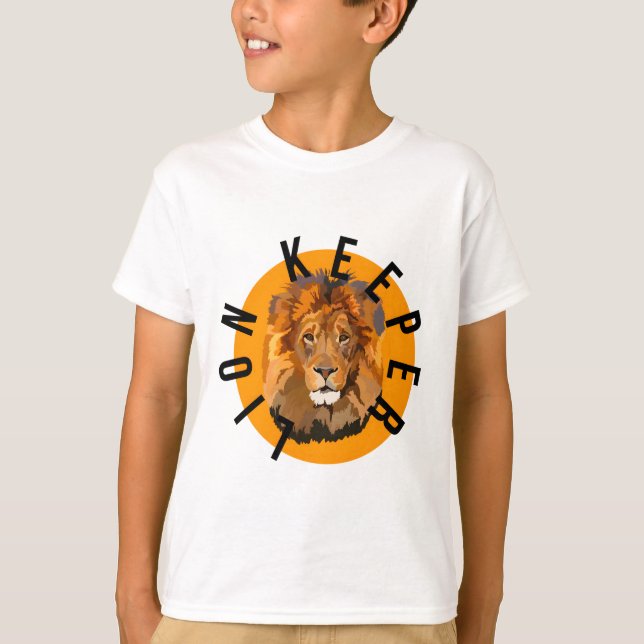L is for Lion Keeper T-Shirt (Front)