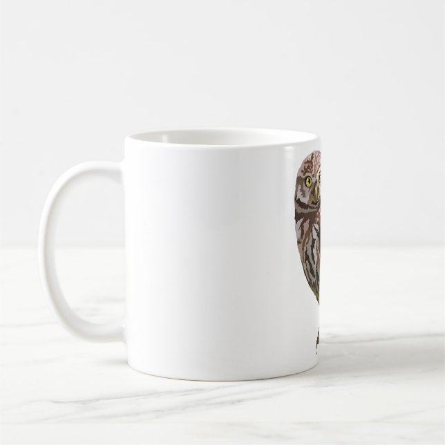 L is for Little Owl Coffee Mug (Left)