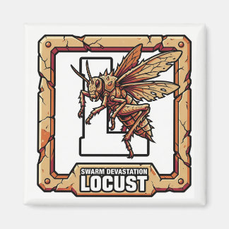 L is for Locust – GTA Style ABC Learning Magnet