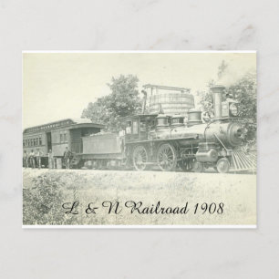 L & N Railroad Postcard
