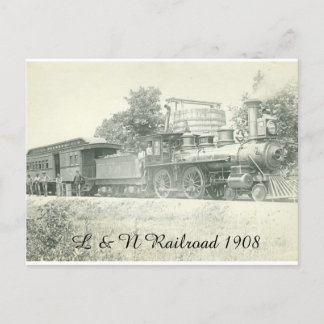 L & N Railroad Postcard