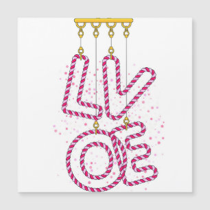 L O V E MAGNETIC INVITATION