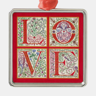 L-O-V-E Ornament
