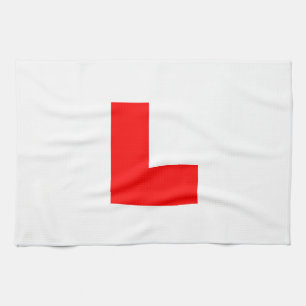 L-Plate Learner Driver / Bachelorette Hen Night Kitchen Towel