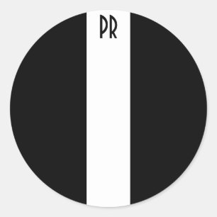 l, PR Classic Round Sticker