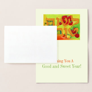 L’Shana Tova Gold Foil Card