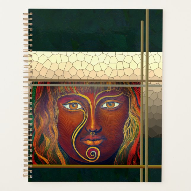 L-V Spiral Photo Notebook Planner (Front)