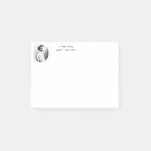 L. Viola Kinney 1909 Post-it Notes