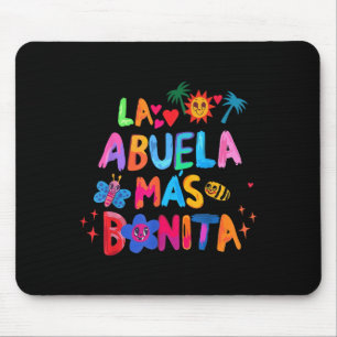 La Abuela Más Bonita Mom Cute Grandma Mother's Day Mouse Pad