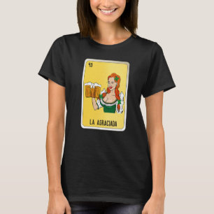La Agraciada Mexican Slang Lottery Bingo Cards T-Shirt
