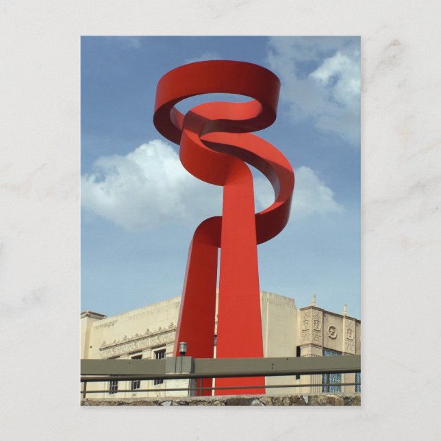 La Antorcha de Amistad Postcard (Front)