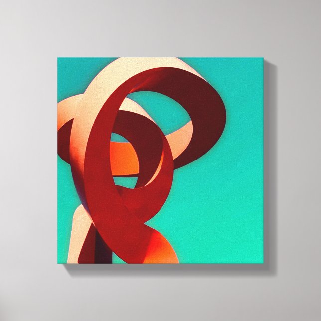 La Antorcha de la Amistad Canvas Print (Front)