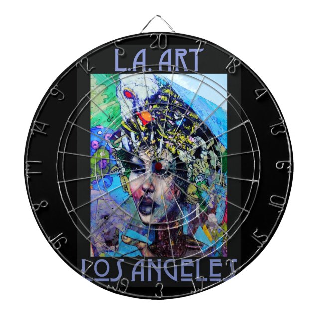 LA Art Cible de flechettes (Devant)