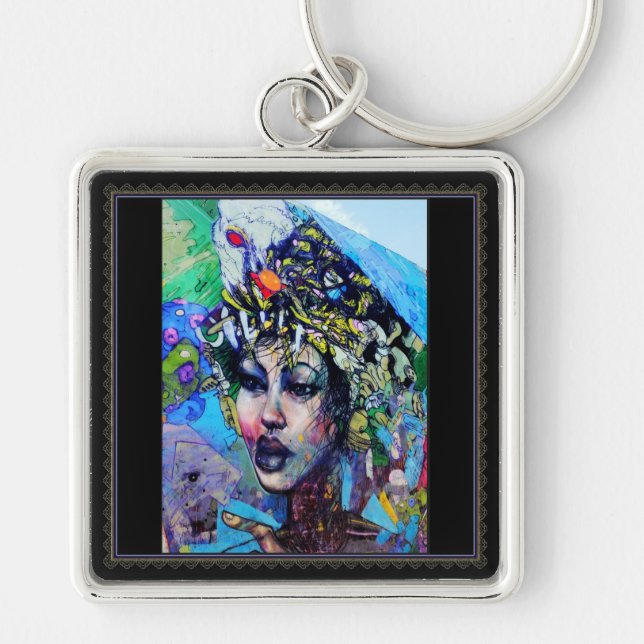 LA Art Keychain (Front)