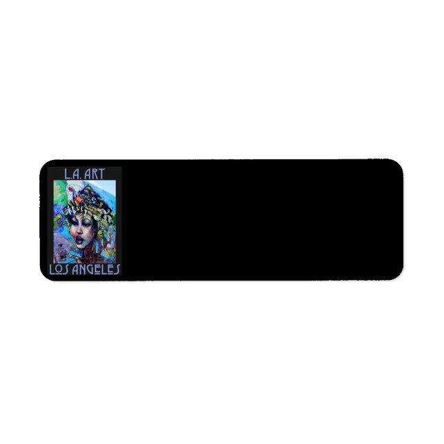 LA Art Return Address label (Front)
